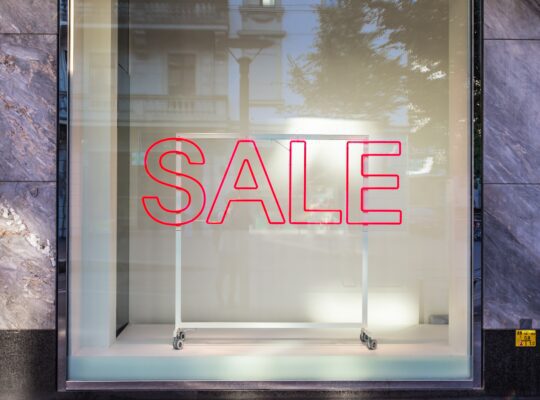 sale sign