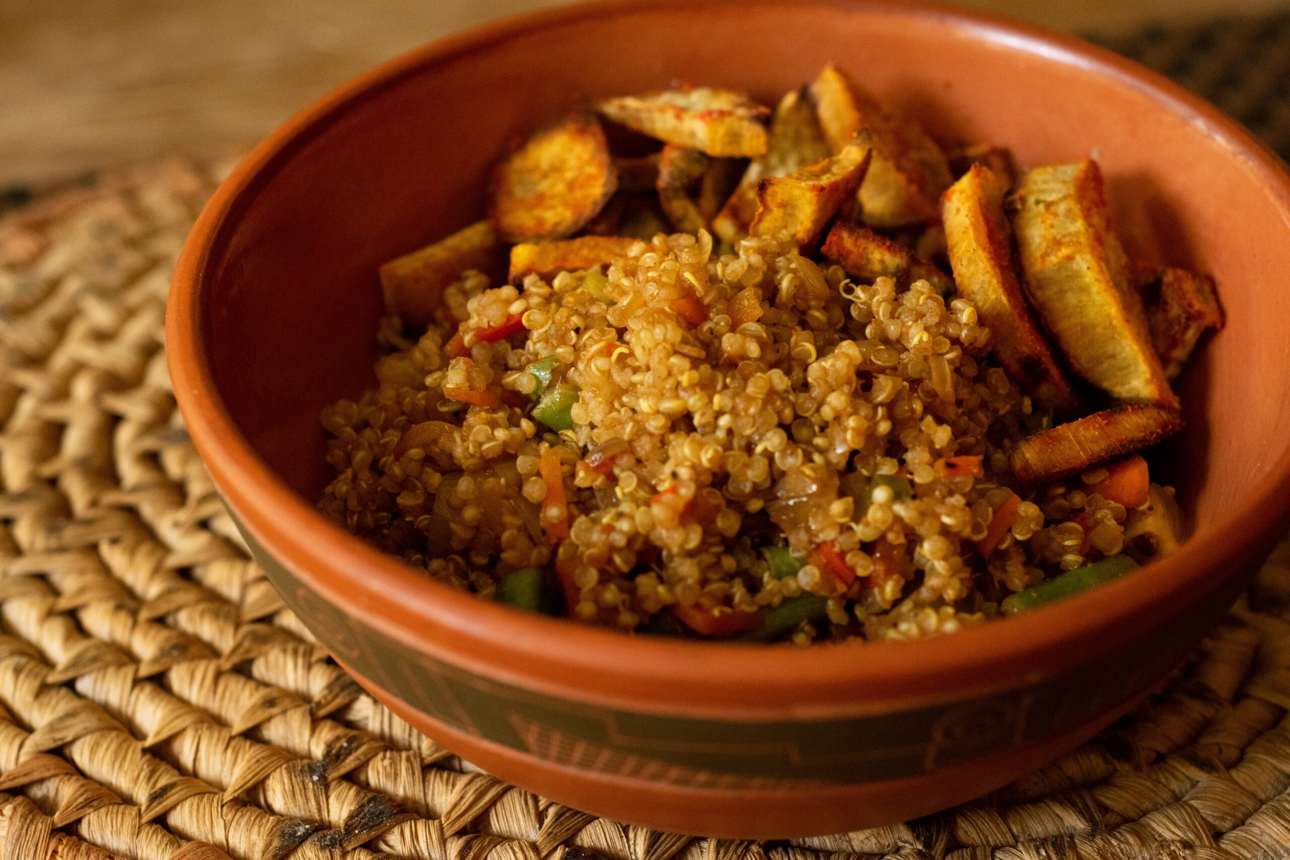 Herbed Chicken Tenders Quinoa Bowl