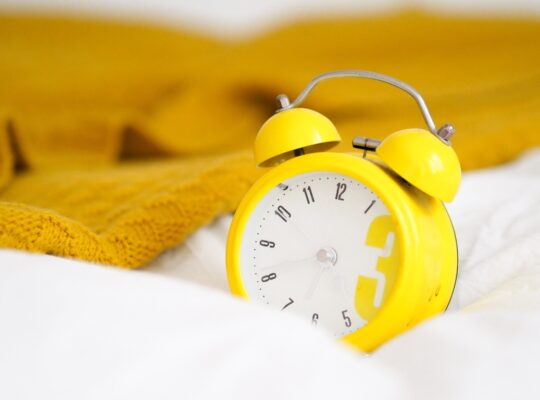yellow clock